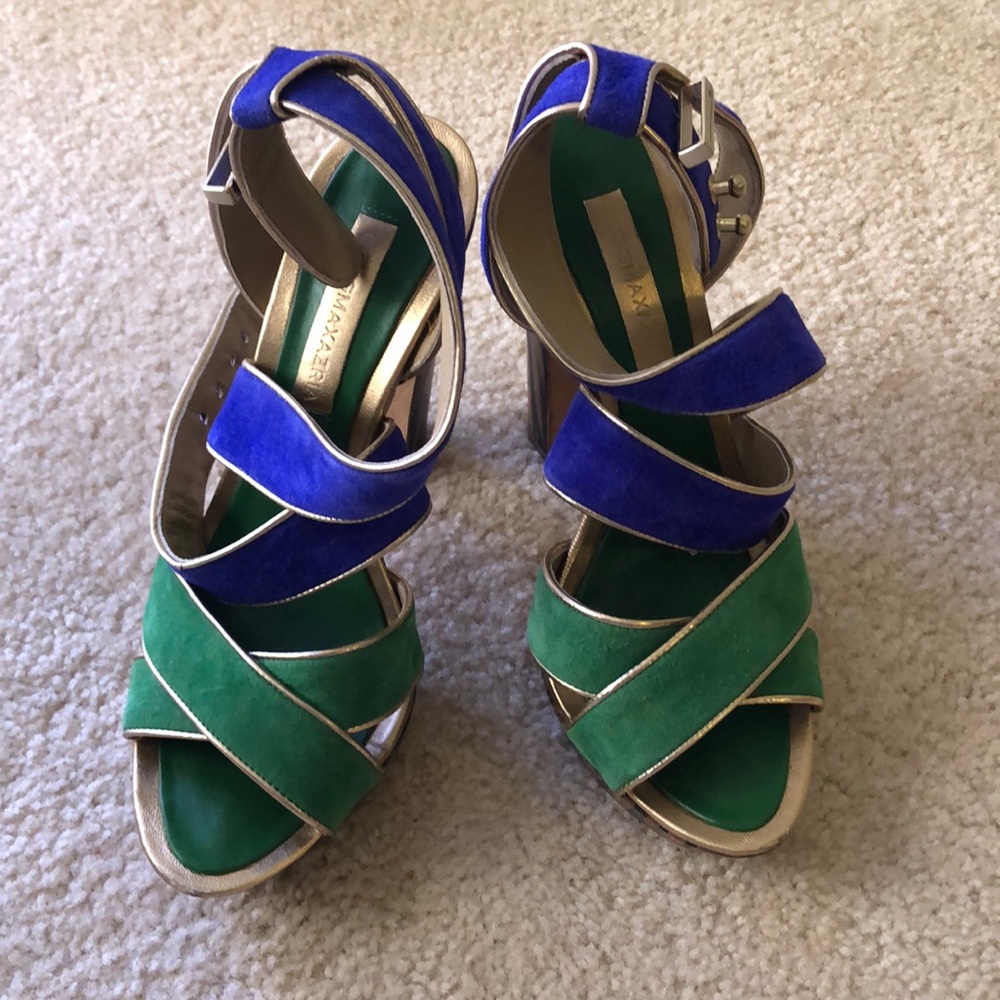 BCBG platform heels